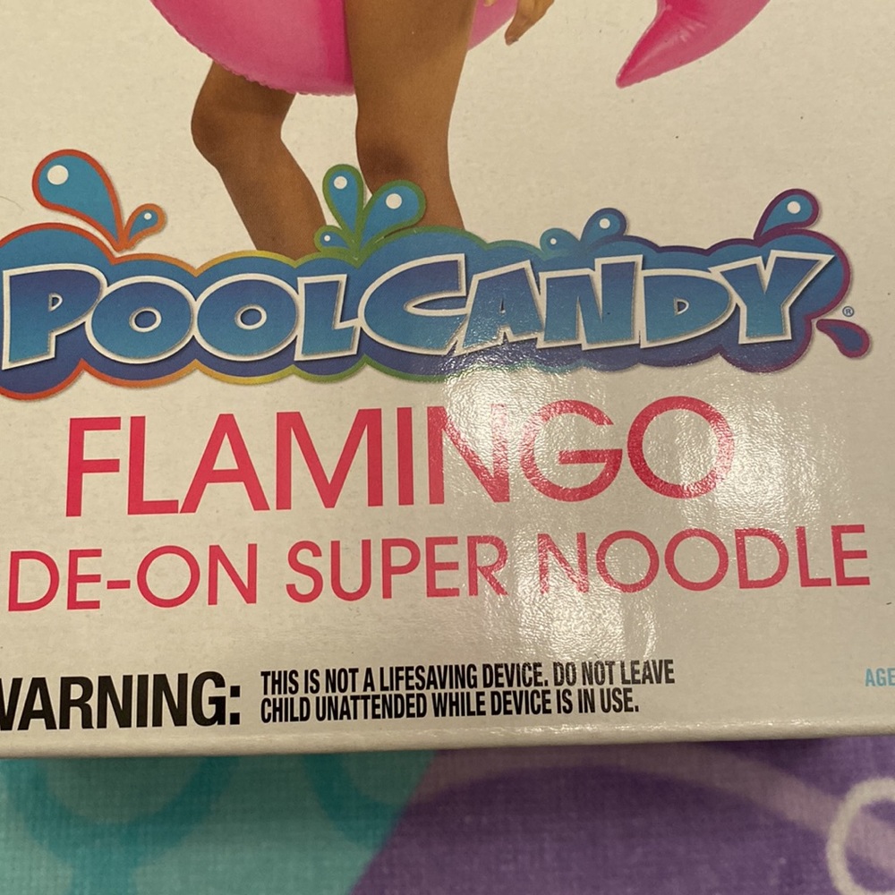 PoolCandy Inflatable Flamingo 🦩 Swim Noodles - Picture 5 of 13